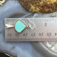Sterling Silver Southwestern Style Turquoise Squash Blossom Dangle Earrings For Women