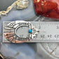 Tommy & Rosita Singer Sterling Silver Dot Turquoise Engraved Dangle Earrings For Women