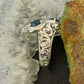 Carolyn Pollack Sterling Sterling Faceted London Blue Topaz Doublet Ring Size 8 For Women