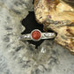 Carolyn Pollack Sterling Silver Orange Spiny Oyster Slim Ring Size 9.5 For Women