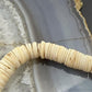 Vintage Native American Heishi Shell Strung 34" Necklace For Women