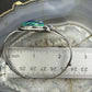 Sterling Silver Southwestern Style Teardrop Azurite Decorated Bracelet For Women