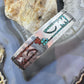 Gibson Gene Navajo Native American Silver Turquoise & Coral Chip Inlay Bracelet