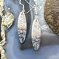 Sterling Silver Marquise Ocean Jasper Slab Dangle Earrings For Women #139