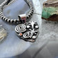 Alex Sanchez Sterling Silver Petroglyph Heart Pendant For Women #5