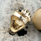 Sterling Silver Demon Skull Ring Size 9 For Men Rock N Roll / Biker