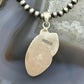Sterling Silver Southwestern Style Triangular Golden Hill Turquoise Pendant For Women