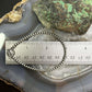 Sterling Silver 3mm Navajo Pearl Beads 7.5" Toggle Clasp Bracelet For Women