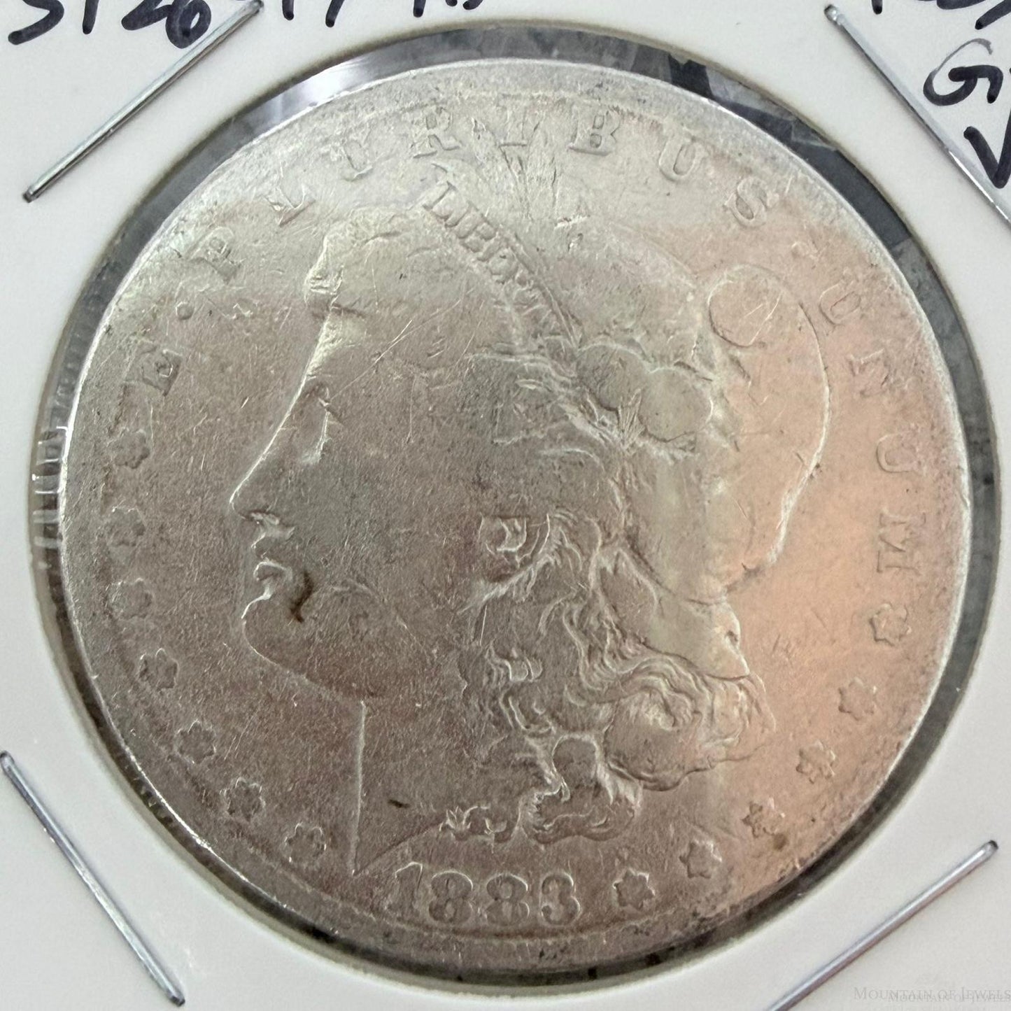 1883 US 90% Morgan Silver Dollar G-VG #13126-17GH