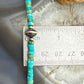 Sterling Silver Turquoise and Navajo Pearl Beads 17" Necklace For Women