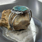 Sterling Silver Southwestern Style Large Oval Shattuckite Bracelet For Women