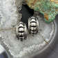 Priscilla Apache Native American Sterling Silver Half-Moon Post Earrings For Women