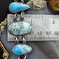 Sterling Silver Multi Shape Larimar Toggle Clasp Fashion Link Bracelet For Women