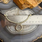 Carolyn Pollack Sterling Silver Braided Black Leather Cord 15"-18" Necklace For Women