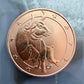 New Tube of 20 One AVDP Ounce .999 Fine Copper Raging Bull & a Bear Rounds Mint
