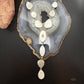 Sterling Silver Southwestern Style Royston Turquoise Lariat 25" Necklace For Women