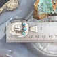 Running Bear Native American Sterling Silver Turquoise Cowboy Hat Unisex Pendant