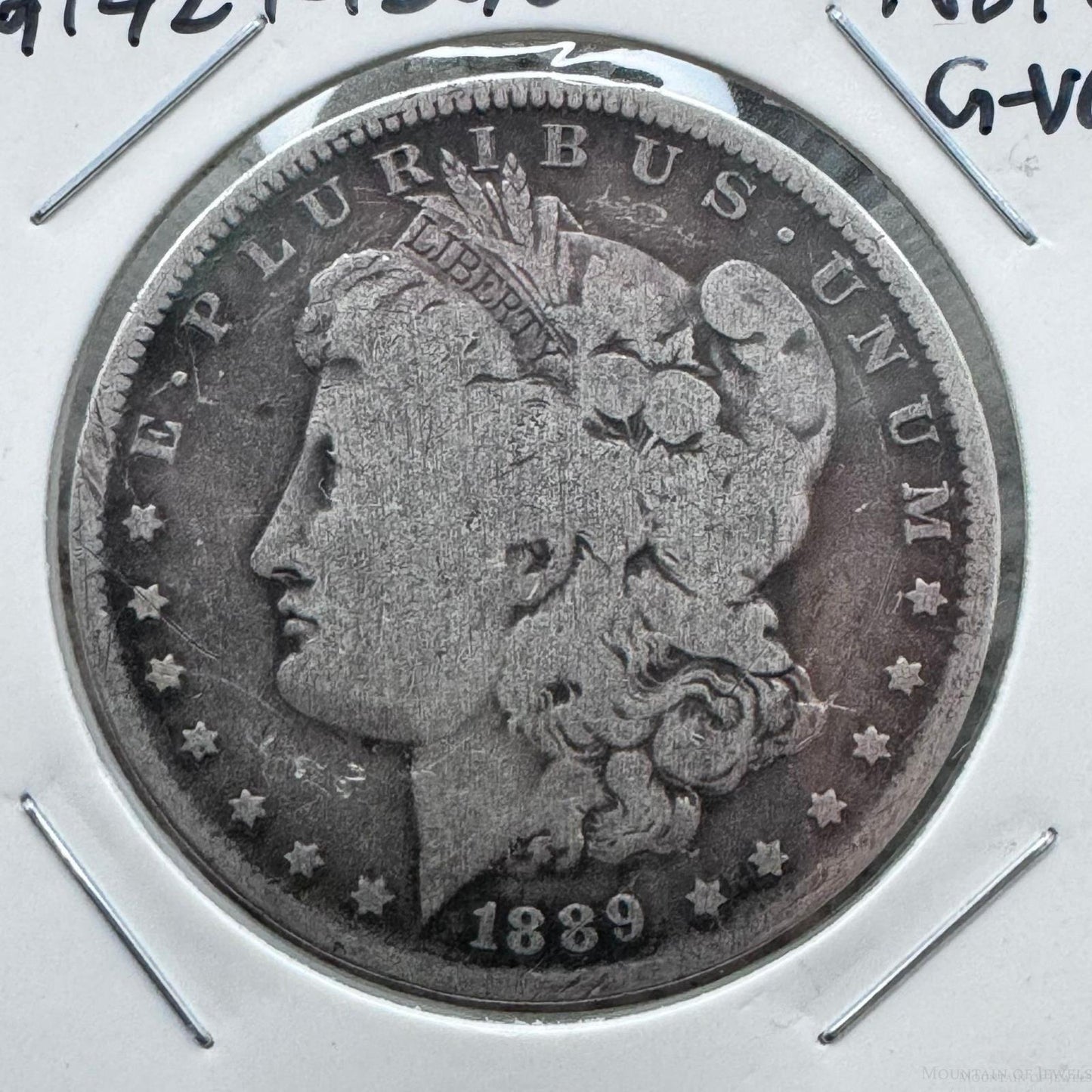 1889-O US 90% Morgan Silver Dollar G-VG #61424-12GO