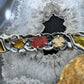 Carolyn Pollack Sterling Silver & Brass Mulitistone Decorated Bracelet For Women