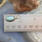 Native American Sterling Silver Oval Larimar Dangle Earrings For Women