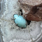 Carolyn Pollack Sterling Silver Faceted Marquise Amazonite Split Shank Size 5 Dome Ring