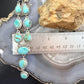 Sterling Silver Southwestern Style Mohave Turquoise Lariat 19" Necklace For Women #1