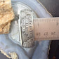Alex Becenti Native American Sterling Silver Taos Pueblo Storyteller Unisex Cuff