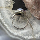 Carolyn Pollack Sterling Silver Moonstone& Amethyst, Smoky Quartz Ring Size 8 For Women