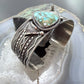 Sunshine Reeves Native American Sterling Silver High Grade Kingman Turquise Unisex Cuff