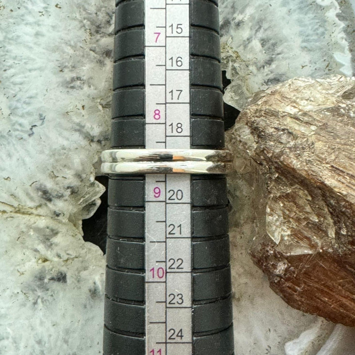 Native American Sterling Silver Oval Kingman Turquoise Decorated Ring Size 8.5 For Women