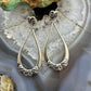 Carolyn Pollack Sterling Silver Decorated Hoop Post Earrings For Women