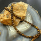 Sterling Silver 6mm Tiger's Eye Beads 18" Necklace For Women