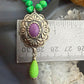 Carolyn Pollack Sterling Silver Multi Stone 21" Necklace w/Pendant For Women