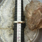 Sterling Silver Southwestern Style Teardrop Parral Dendritic Agate Ring Size 8 For Women