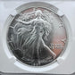 1987 US 1.0oz.999 Fine Silver American Silver Eagle NGC MS69 #6036795-161EG