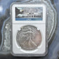 2014 US 1.0oz .999 Fine Silver American Silver Eagle NGC MS69 #3857810-156EX