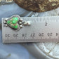 Southwestern Style Sterling Silver Sonora Gold Turquoise Heart Pendant For Women