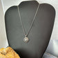 Carolyn Pollack Sterling Silver White Topaz in Round Swirl Pendant Necklace For Women