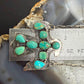 Sterling Silver Southwestern Style Kingman Turquoise Thunderbird Pendant Necklace #2