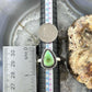 Sterling Silver Southwestern Style Teardrop Sonora Gold Turquoise Adjustable Ring For Women #9