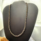 Copper Navajo Pearl Beads Saucer 6 mm Necklace Length 18"-20" For Women