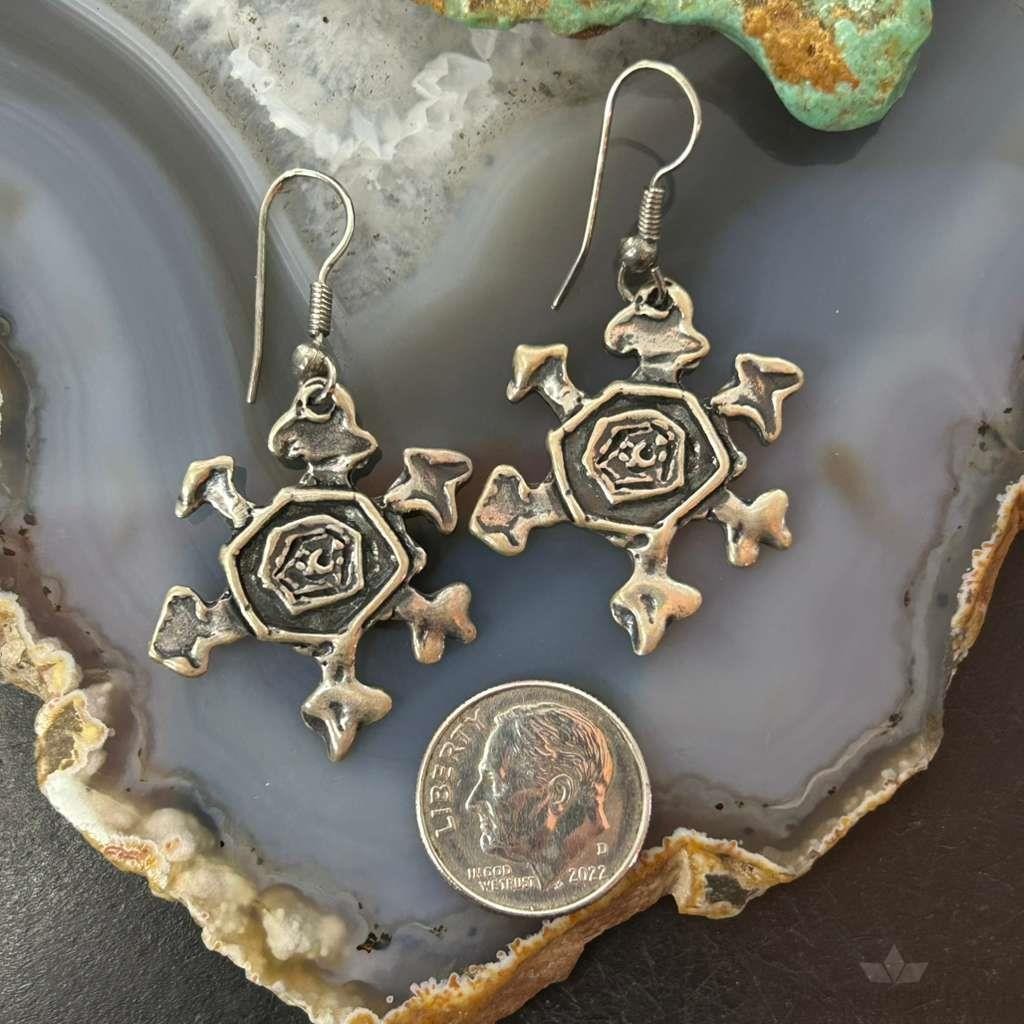 Silver Abstract Fashion Dangle Earrings For Women