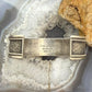 Vintage F.M Begay Native American Sterling Silver Needlepoint Turquoise Cuff For Women