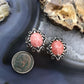 Carolyn Pollack Sterling Silver Oval Rhodochrosite Clip-On Earrings For Women