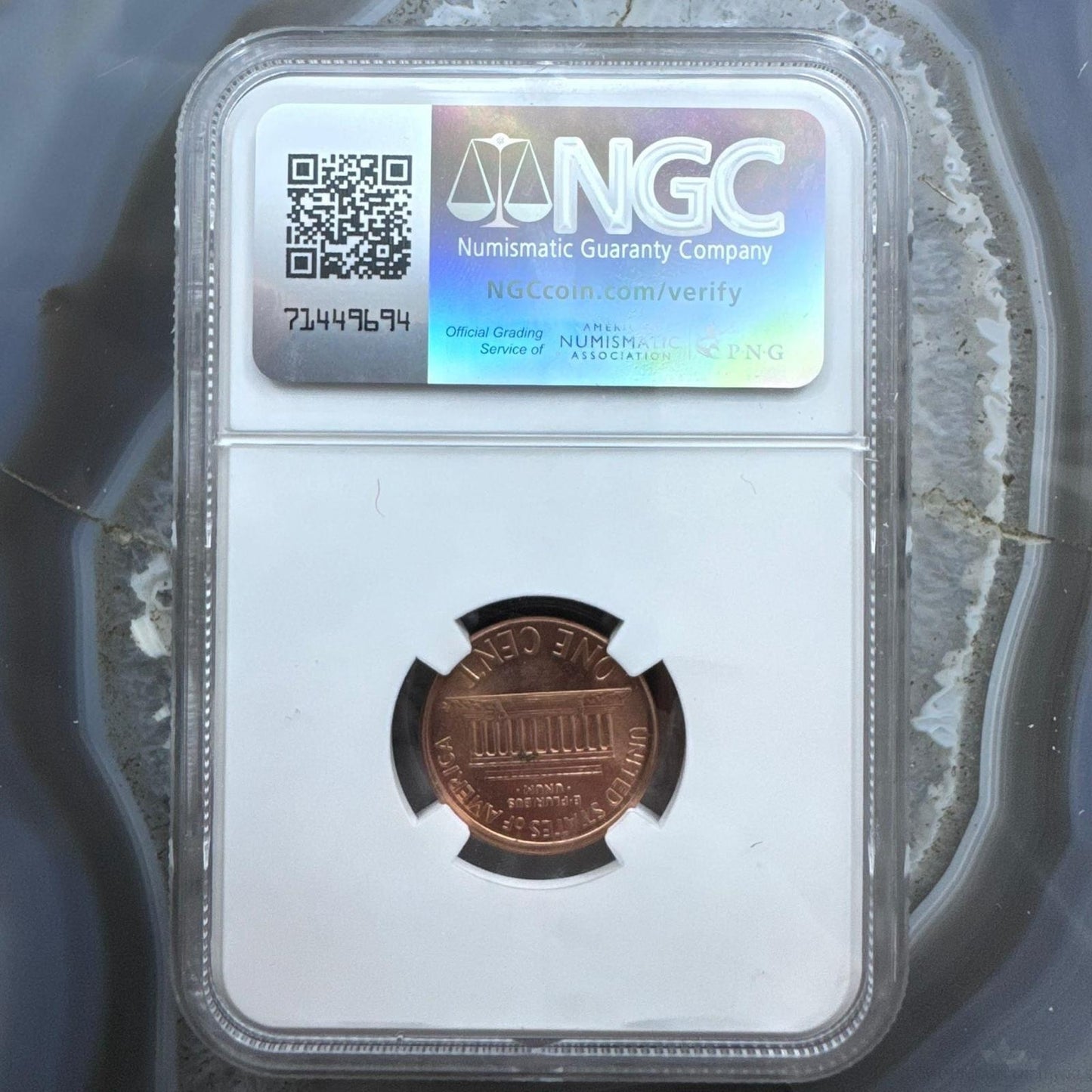 1996 US Lincoln 1 Cent Northeast Error Collection NGC Uncirculated #6794578-057