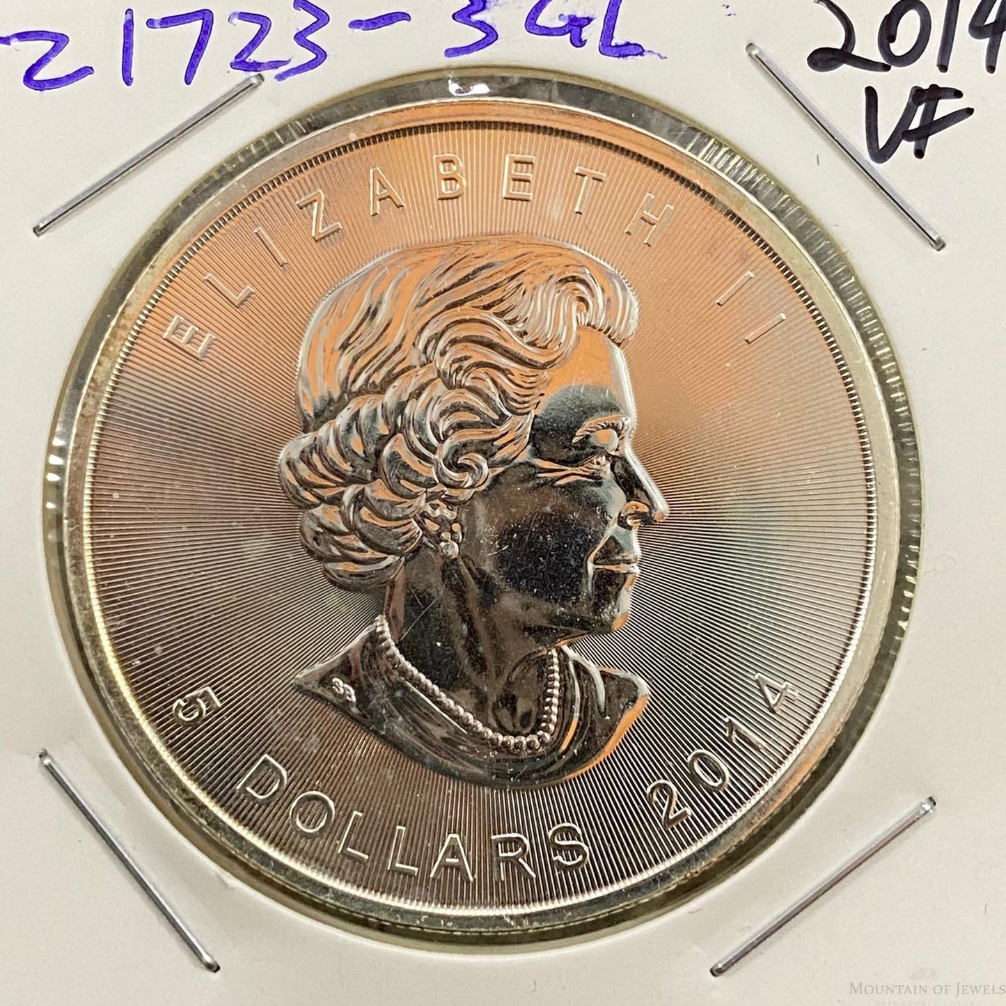 2014 Canada 1 Troy Ounce Coin VF #21723-3GL