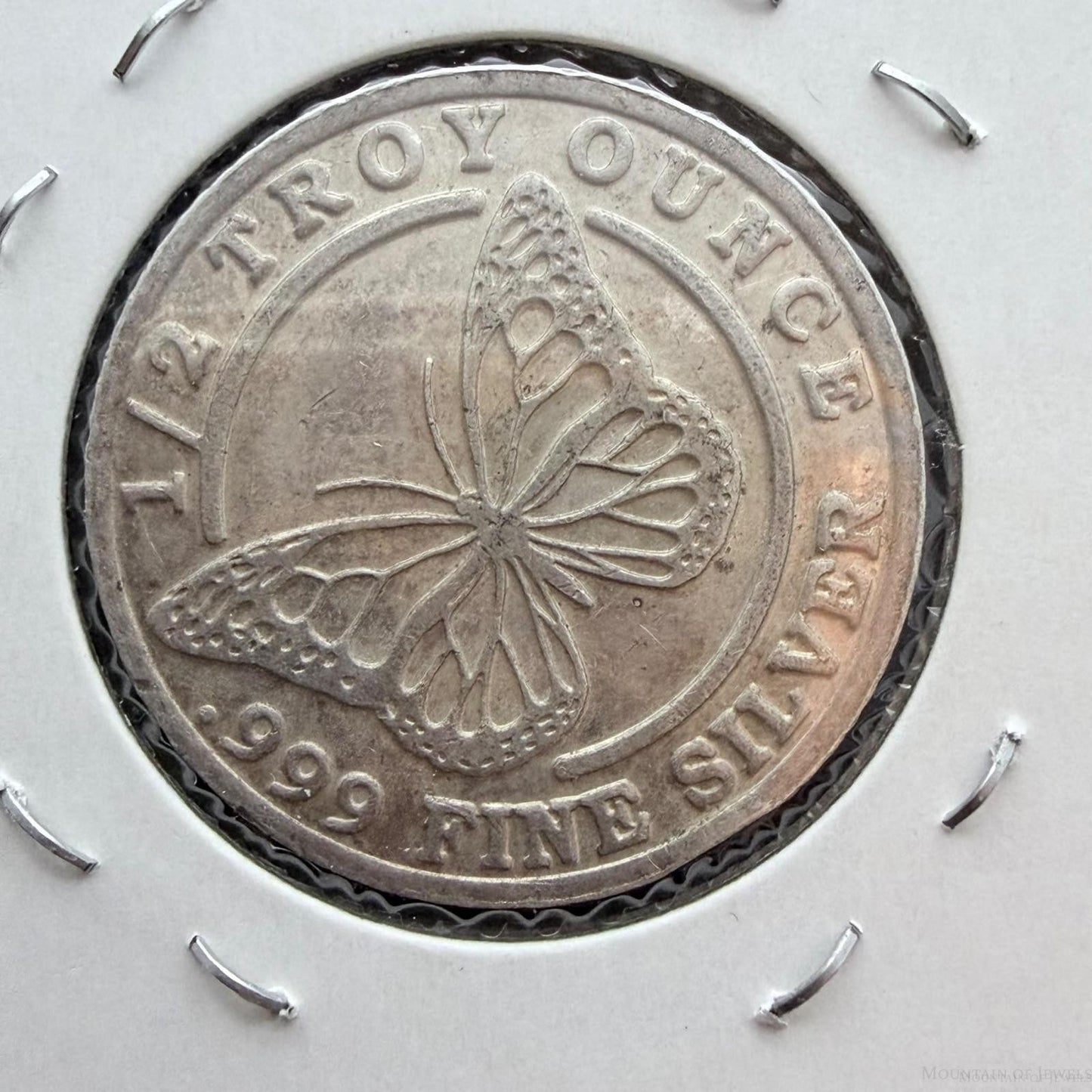 Half Troy Ounce of .999 Silver Round by Monarch Precious Metals #60526-2DX