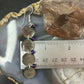 Carolyn Pollack Sterling Silver Brownish-Gray MOP & Amethyst Dangle Earrings For Women