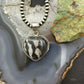 Sterling Silver Southwestern Style White Buffalo Heart Pendant For Women #4