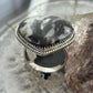 Sterling Silver Southwestern Style White Buffalo Heart Shape Ring Size 9 For Women